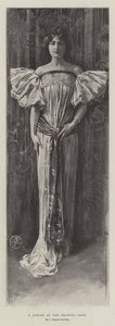 A Sphinx of the Drawing-Room by Bernard Partridge